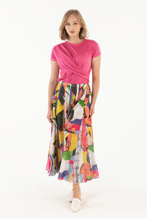 Panther Reversible Kiton Skirt