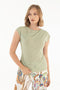 Seafoam Mesh Olivia Top