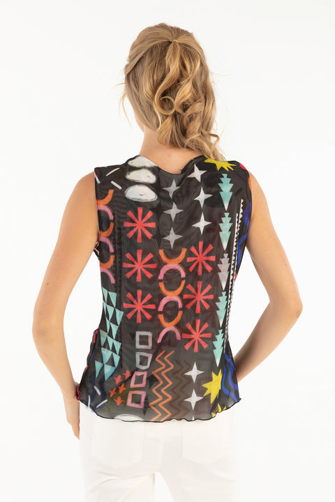 Casa-Mix Reversible Delilah Top