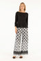 Black Mesh Ronan Top