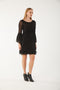 Black Mesh Merengue Dress